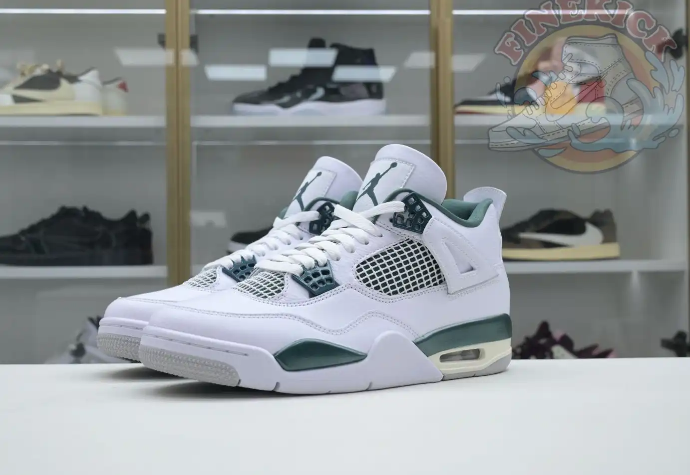 Air Jordan 4 Oxidized Green