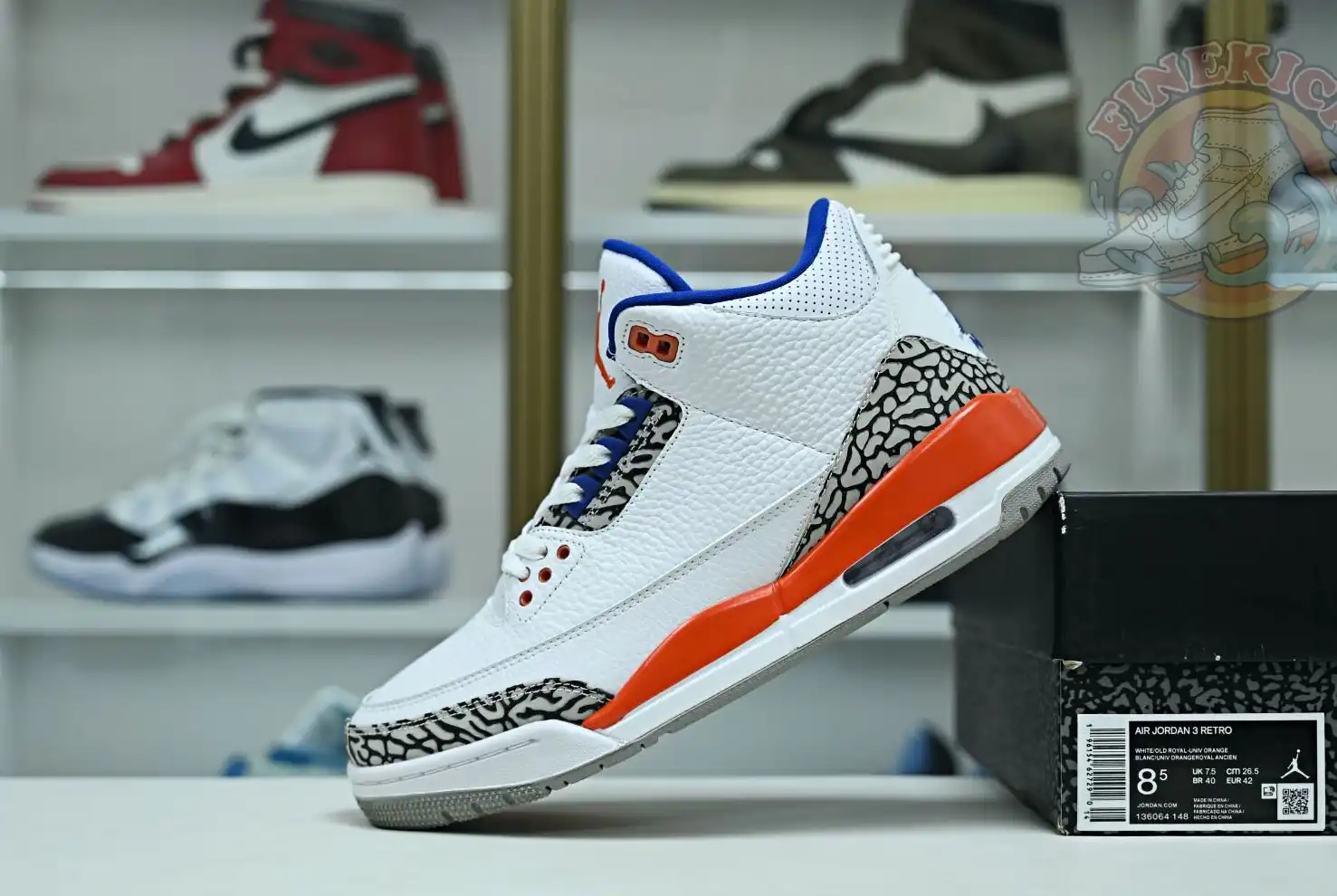 AIR JORDAN 3 RETRO 'KNICKS'
