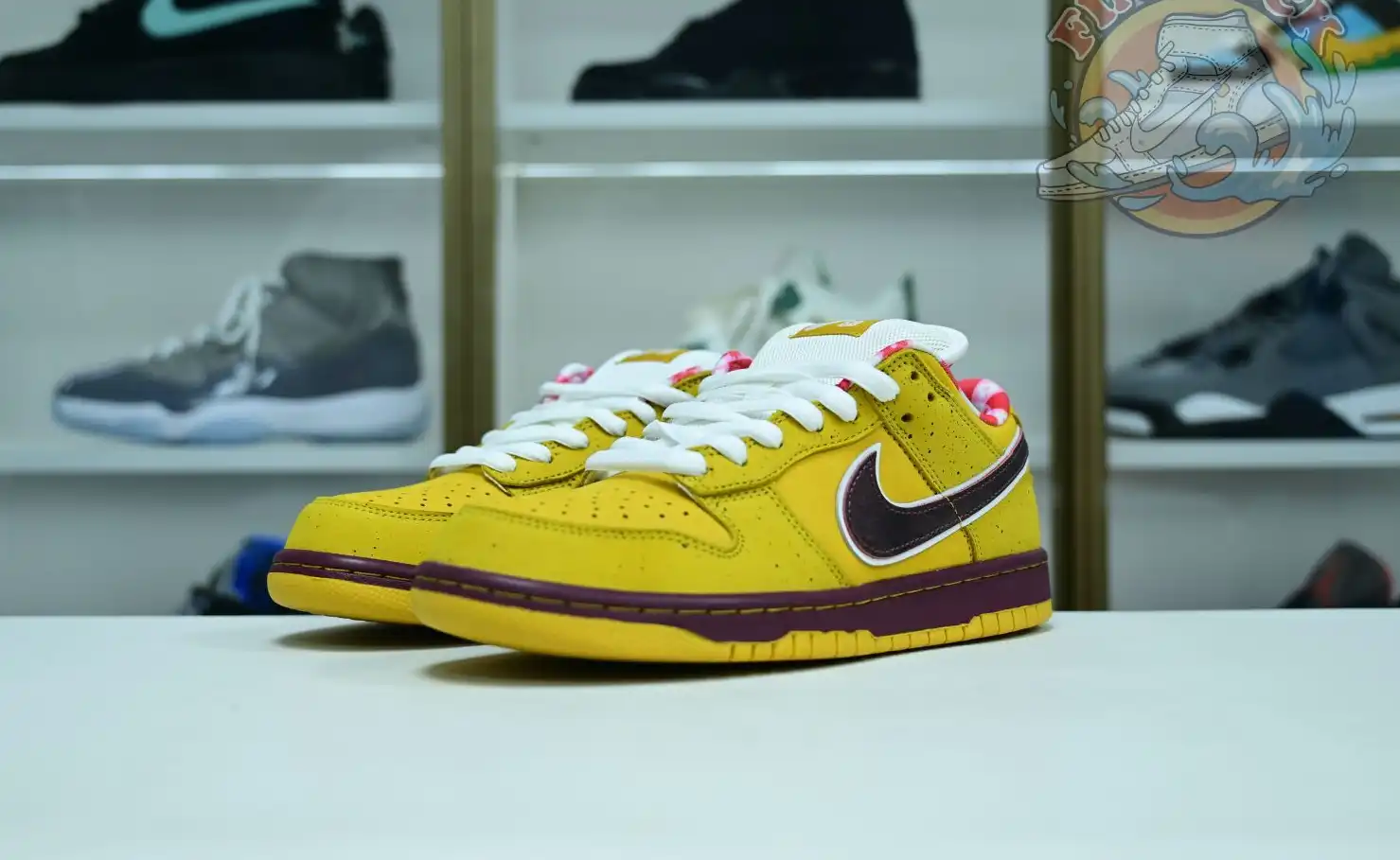 hype Nike Dunk SB Low YellowLobster