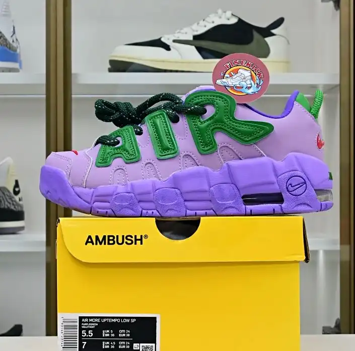 hype AMBUSH x Nike Air More Uptempo Low