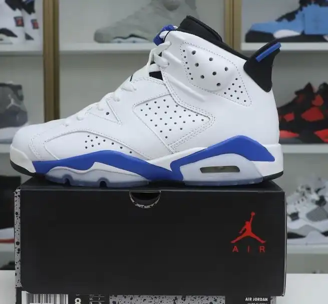 AIR JORDAN 6 RETRO SPORT BLUE
