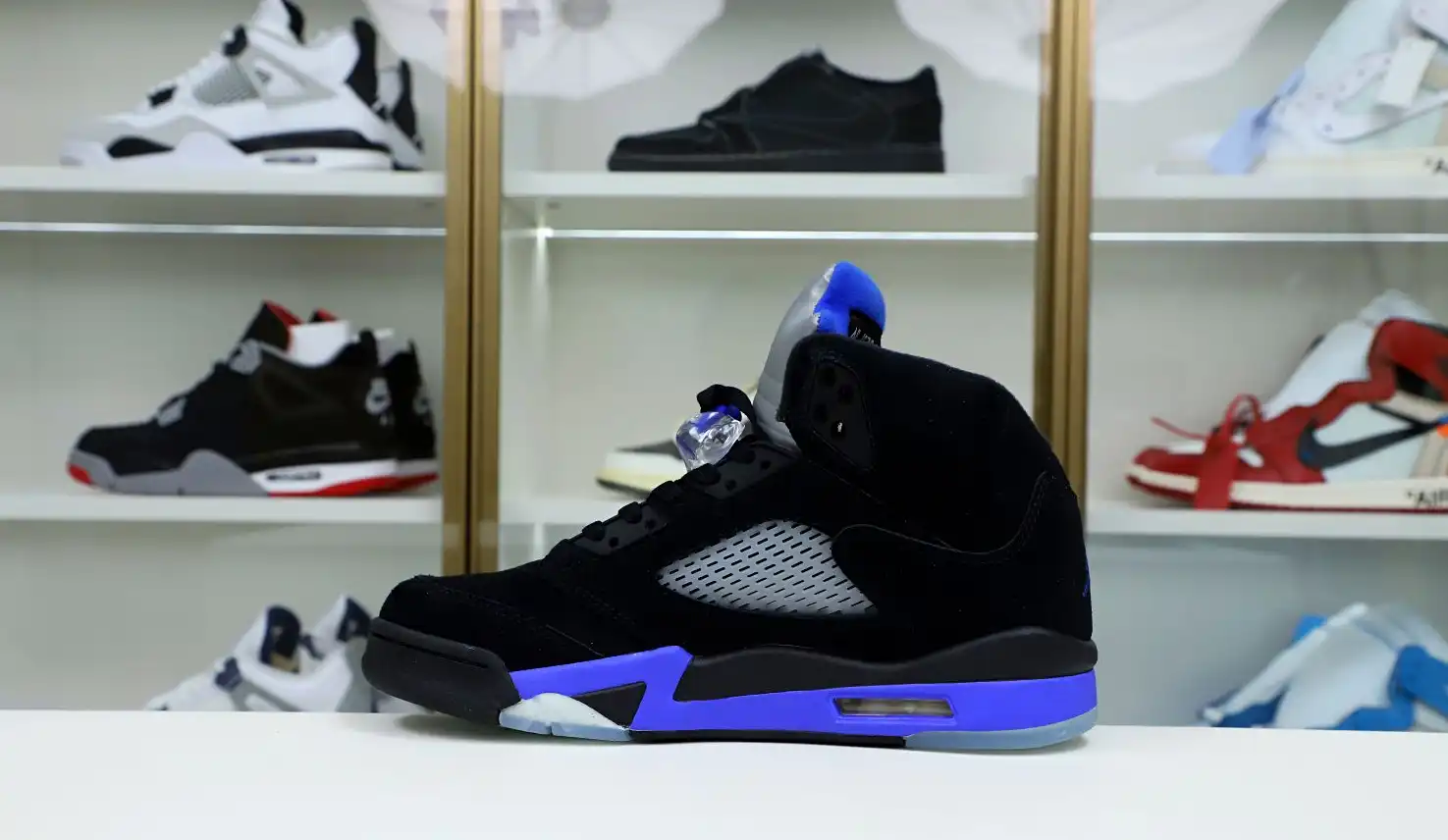 AIR JORDAN AIR JORDAN 5 RETRO 'RACER BLUE'