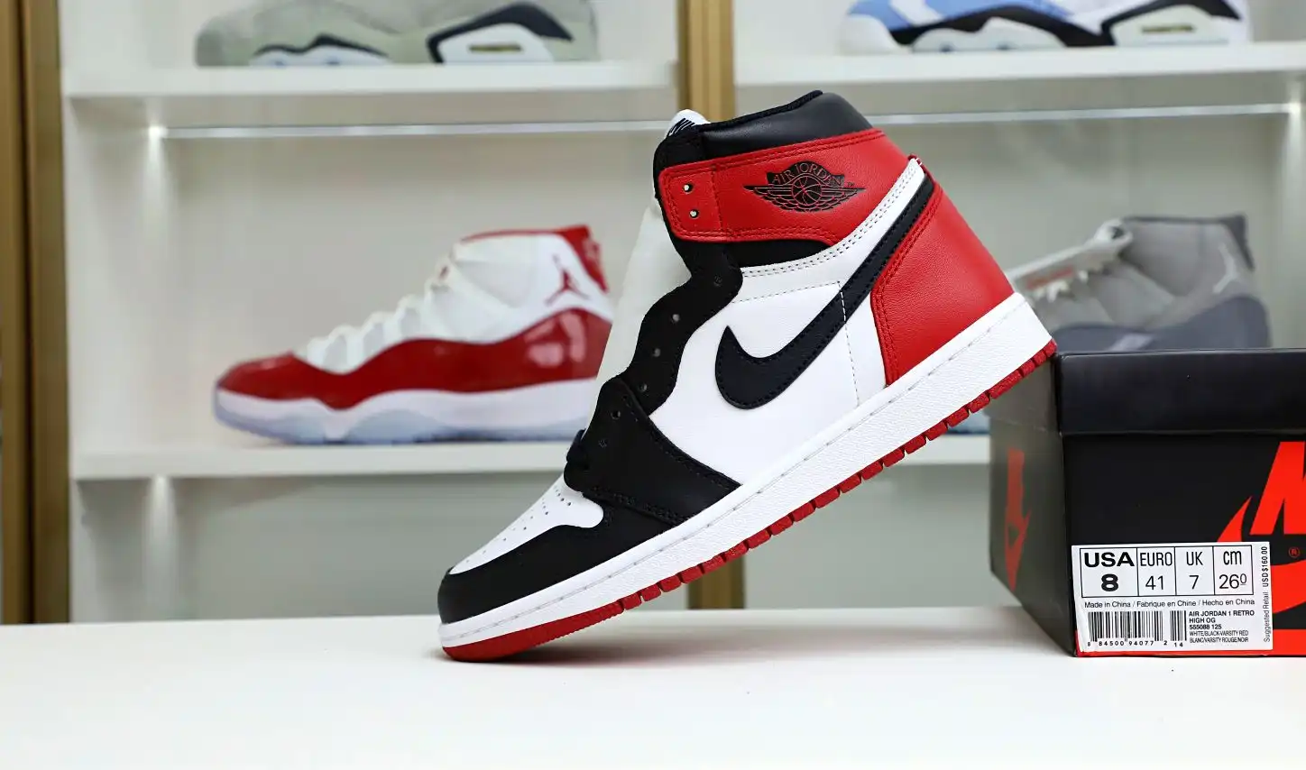 Air Jordan 1 Retro Black Toe (2016)