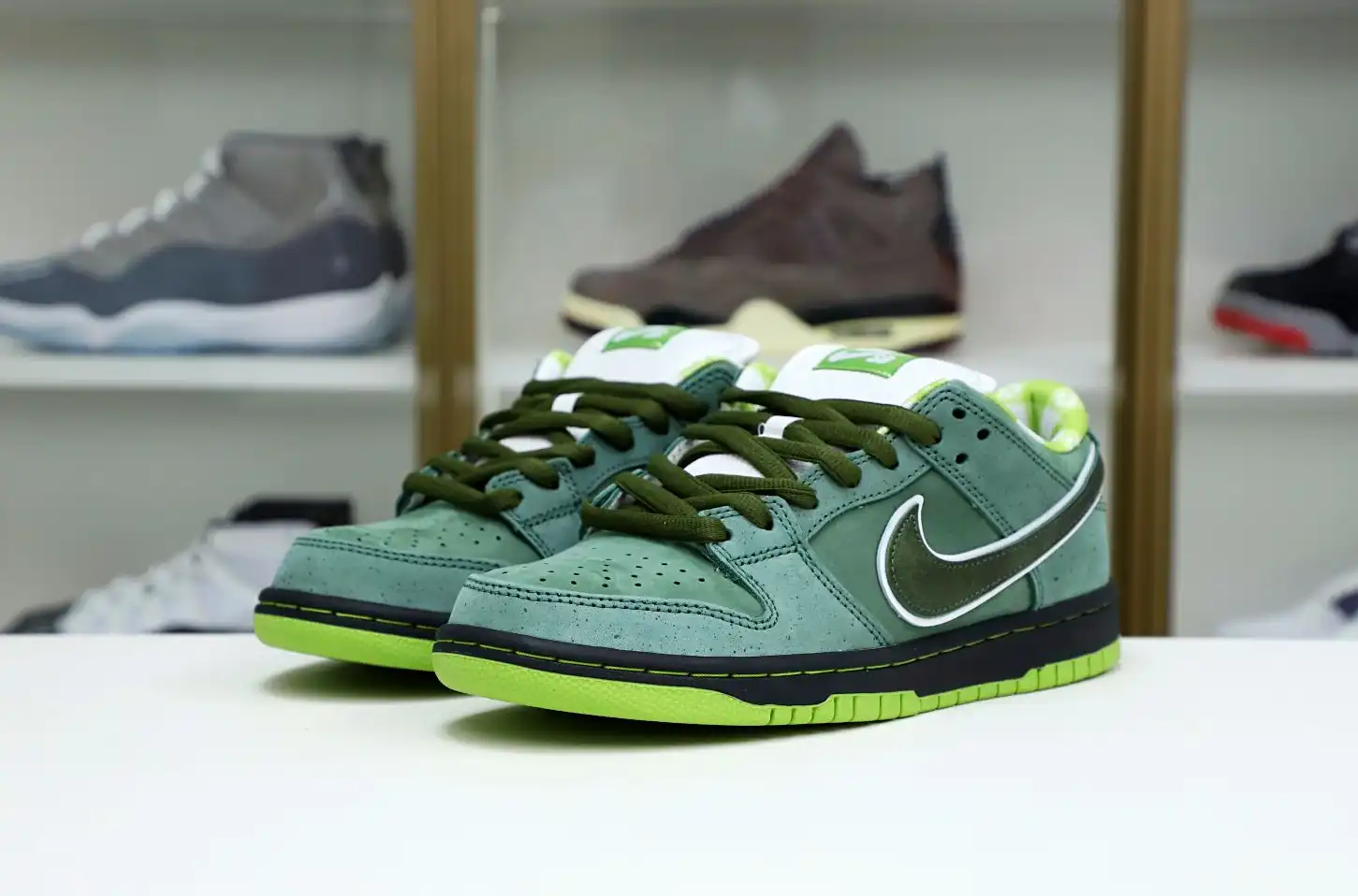 hype Concepts x Nike SB Dunk Low Green Lobster