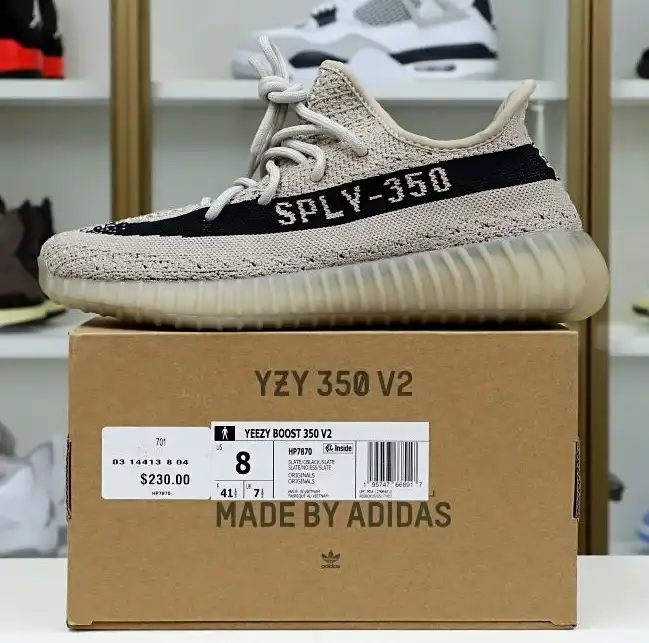 hype Yeezy boost 350 v2 "slate"