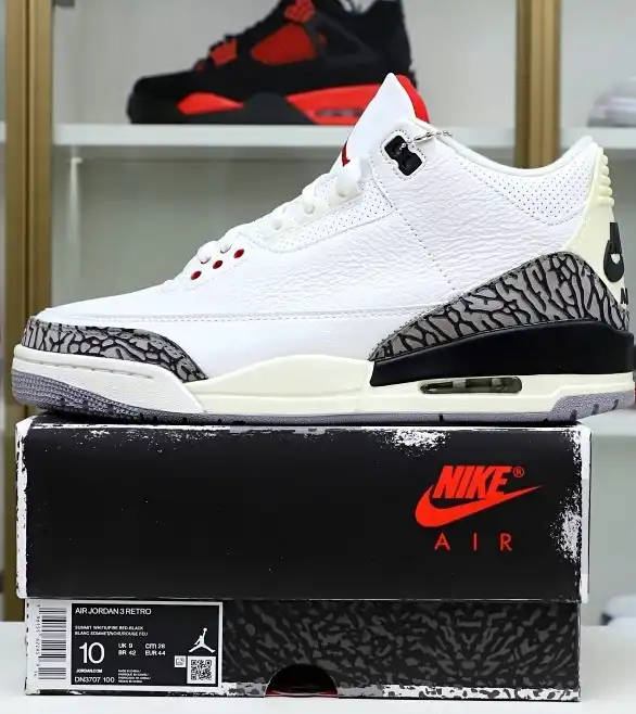AIR JORDAN 3 "WHITE CEMENT REIMAGINED"