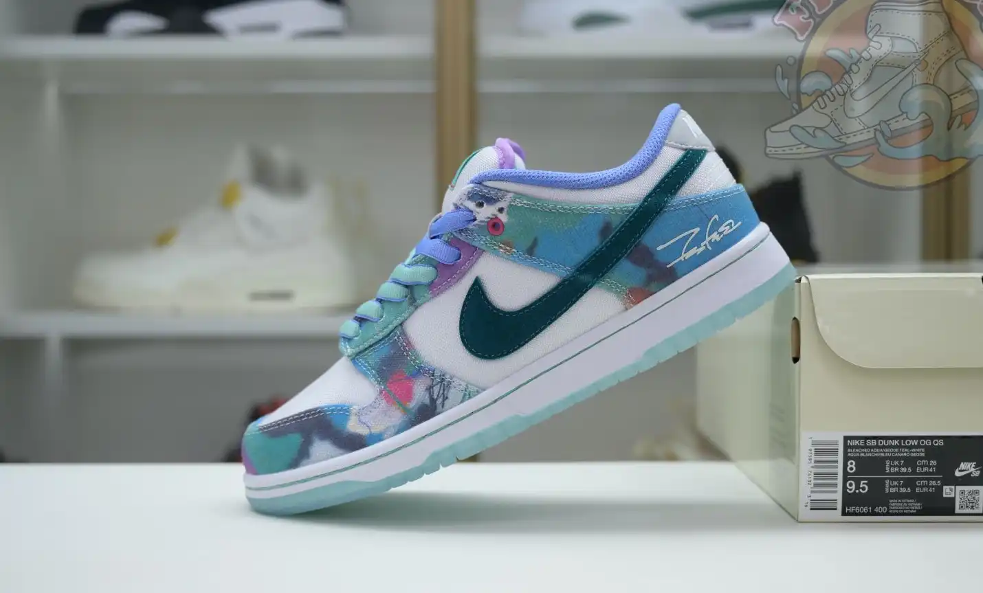 hype Futura Laboratories x Nike Dunk SB