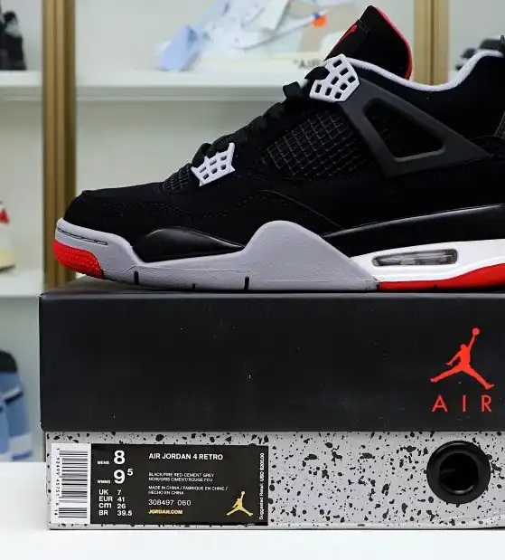 AIR JORDAN 4 RETRO OG 'BRED' 2019