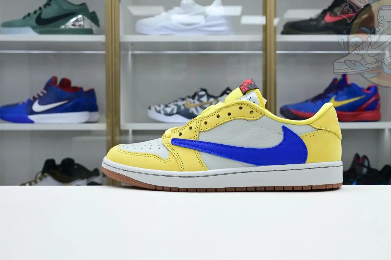Travis Scott x Jordan Air Jordan 1Low Canary