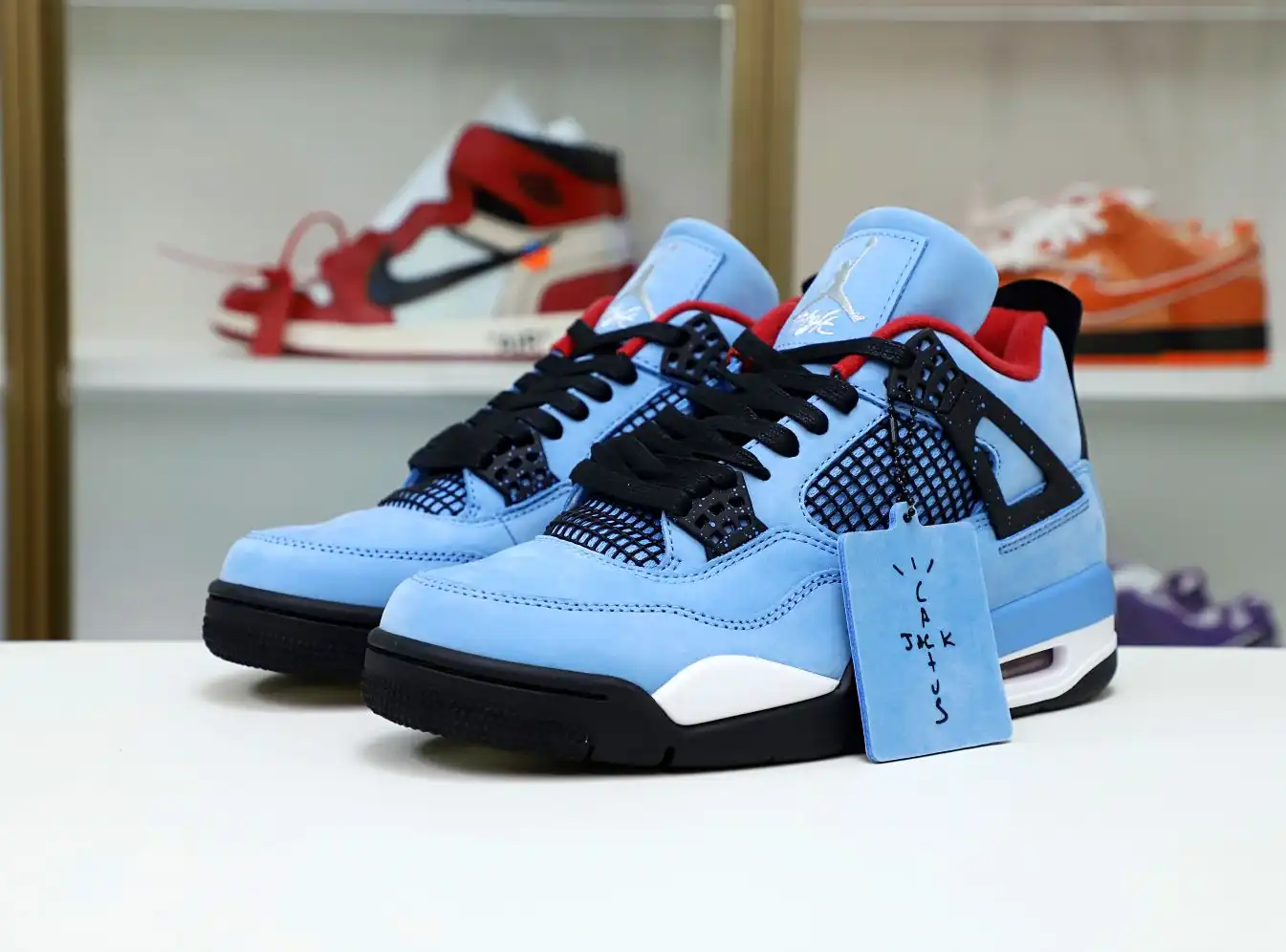 TRAVIS SCOTT X AIR JORDAN 4 RETRO 'CACTUS JACK' FRIENDS & FAMILY