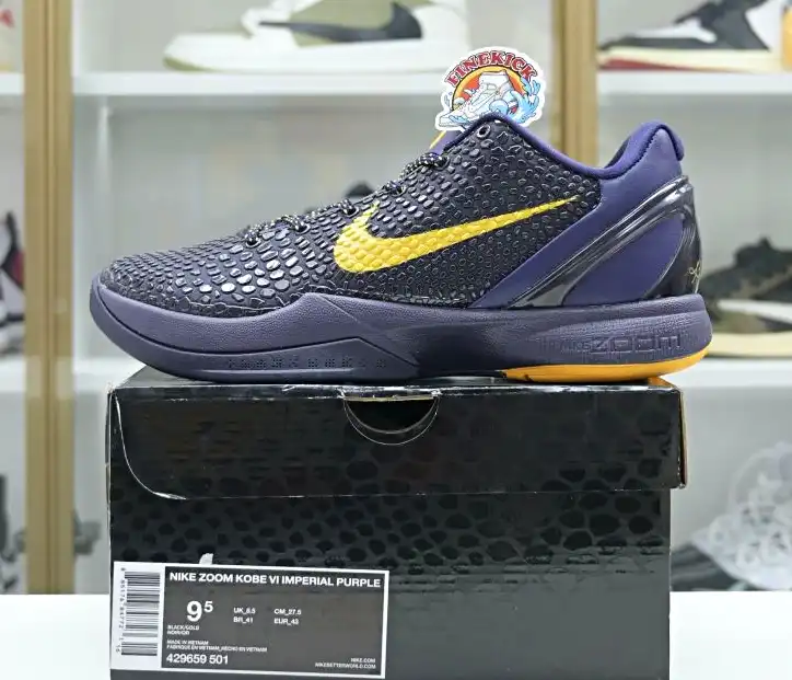 hype Nike Zoom Kobe 6 Imperial "Purple"