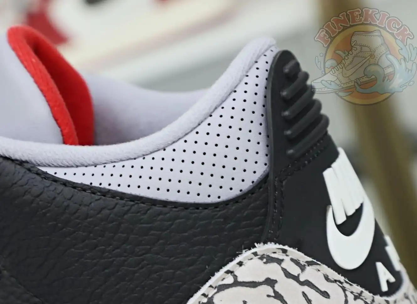 Jordan Air Jordan 3 retro blackcement  2018（854262-001）