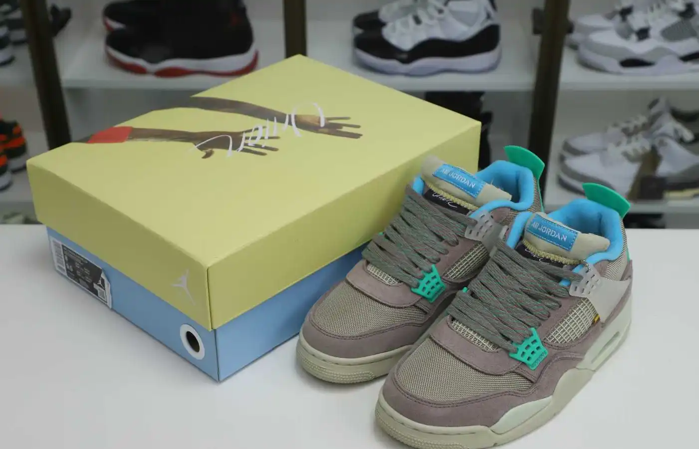 UNION LA X AIR JORDAN 4 RETRO 'TAUPE HAZE'