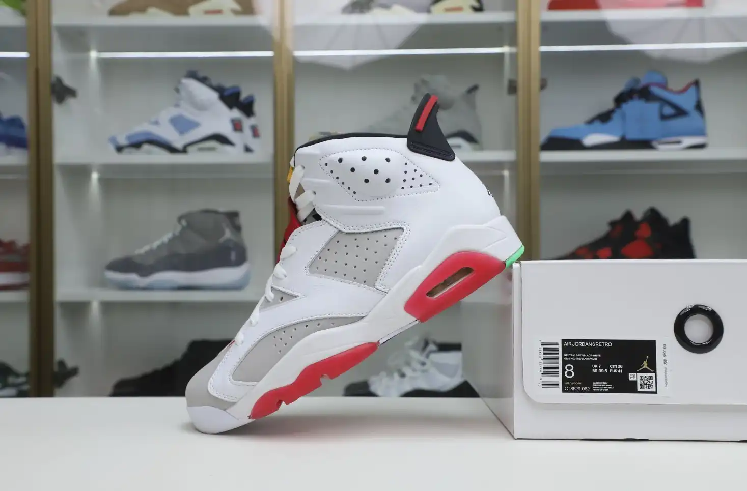 AIR JORDAN 6 RETRO NEUTRAL GREY