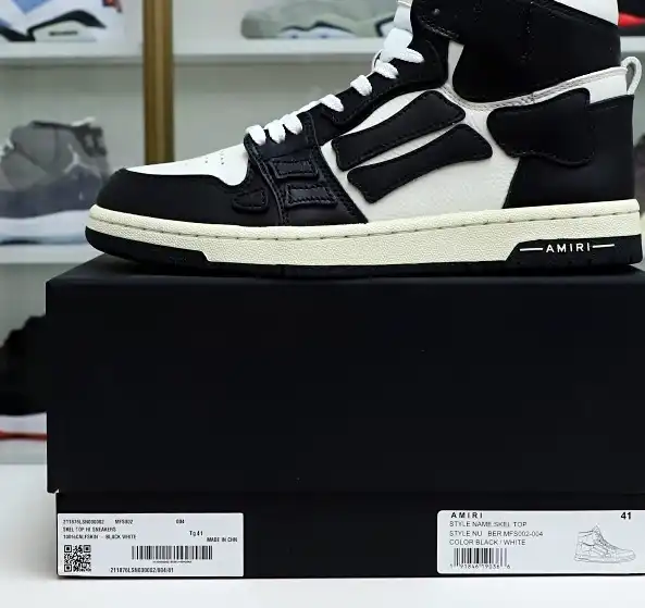 hype AMIRI LEATHER SKEL High