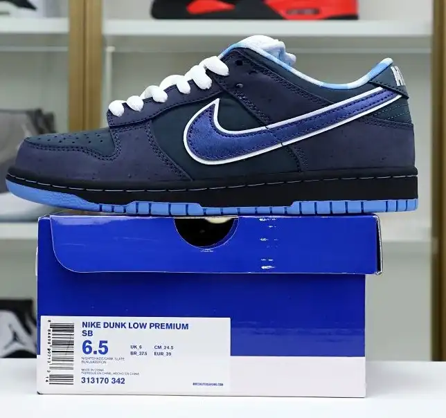 hype Concepts x Dunk Low Blue Lobster