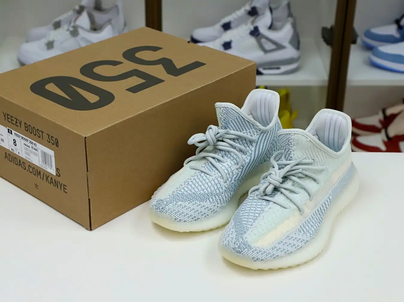 hype YEEZY BOOST 350 V2 'CLOUD WHITE NON-REFLECTIVE'