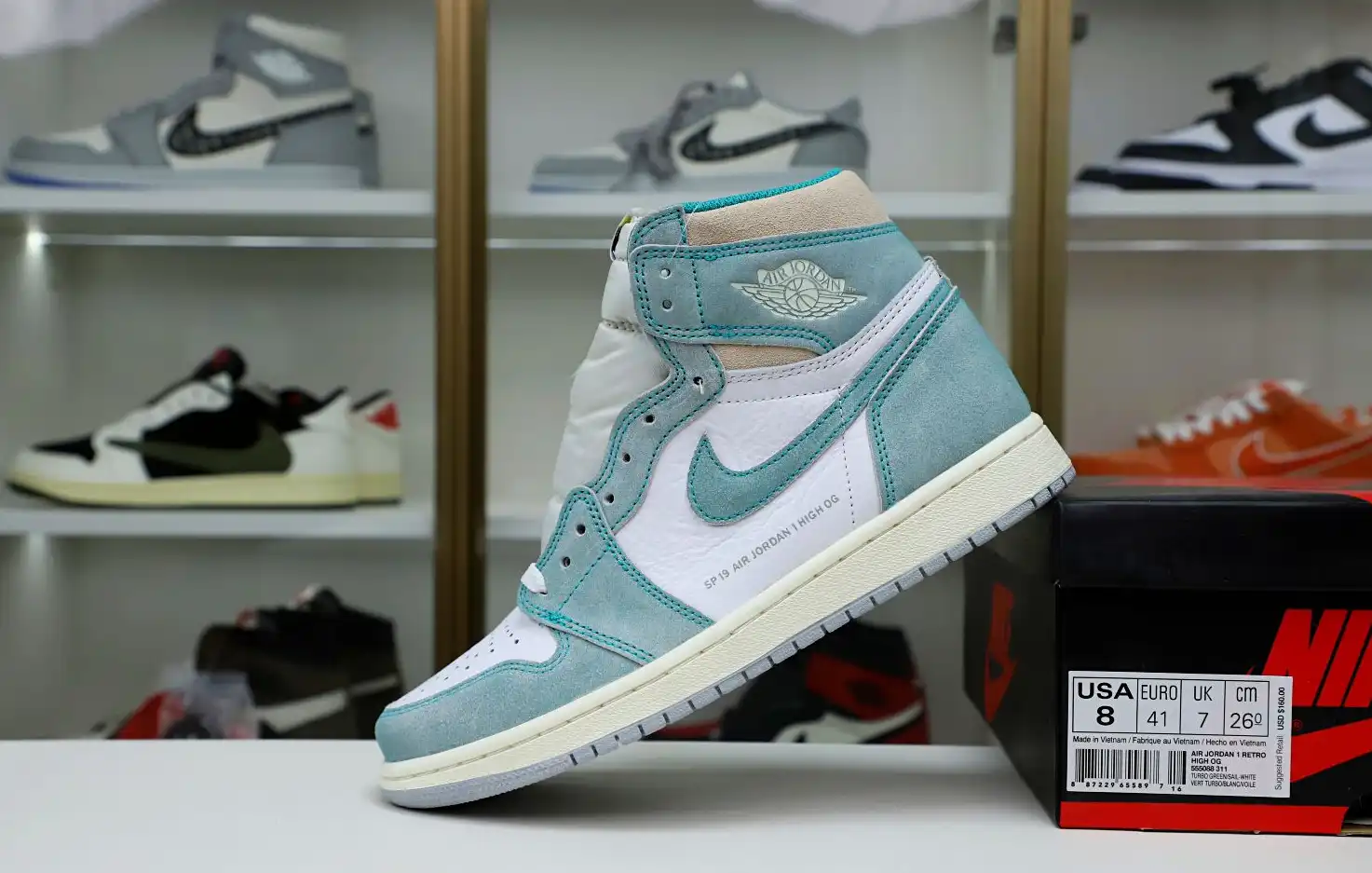 AIR JORDAN 1 RETRO HIGH OG 'TURBO GREEN'