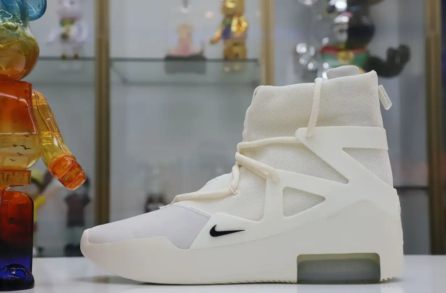 hype Nike Air Fear of God 1 sail black fog