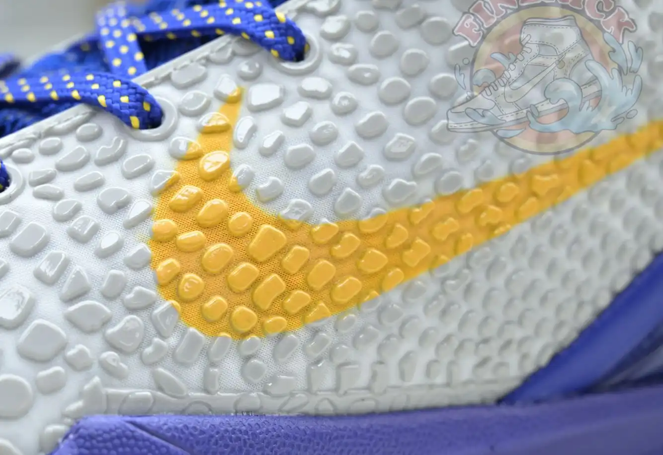 hype Nike Zoom Kobe 6 Lakers Home