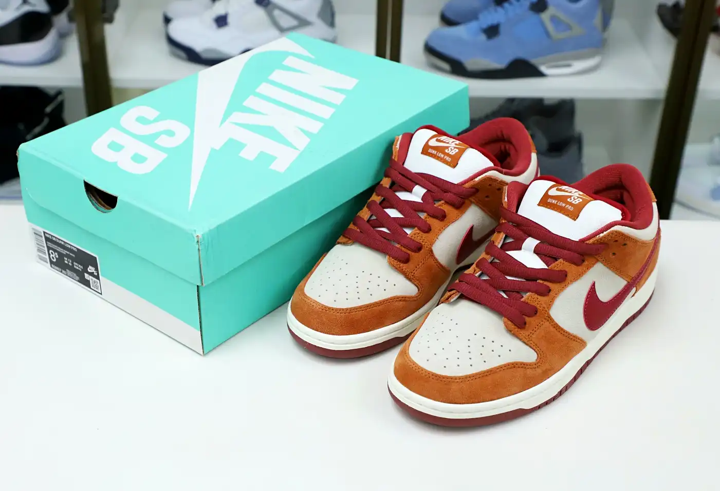 hype NIKE SB DUNK LOW PRO DARK RUSSET CEDAR 2019