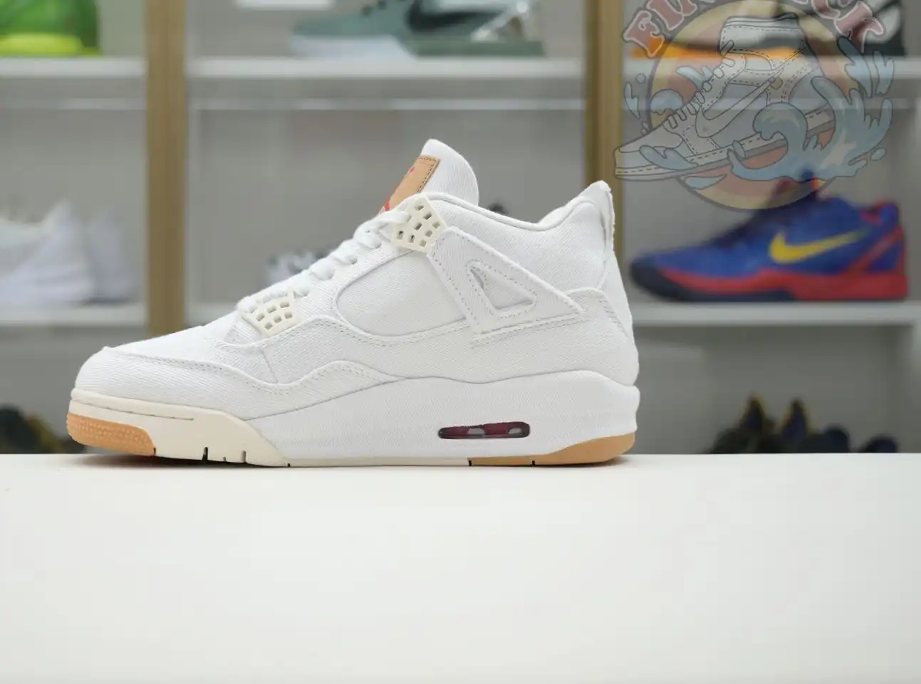 Jordan Air Jordan 4 levis white (levis tag)