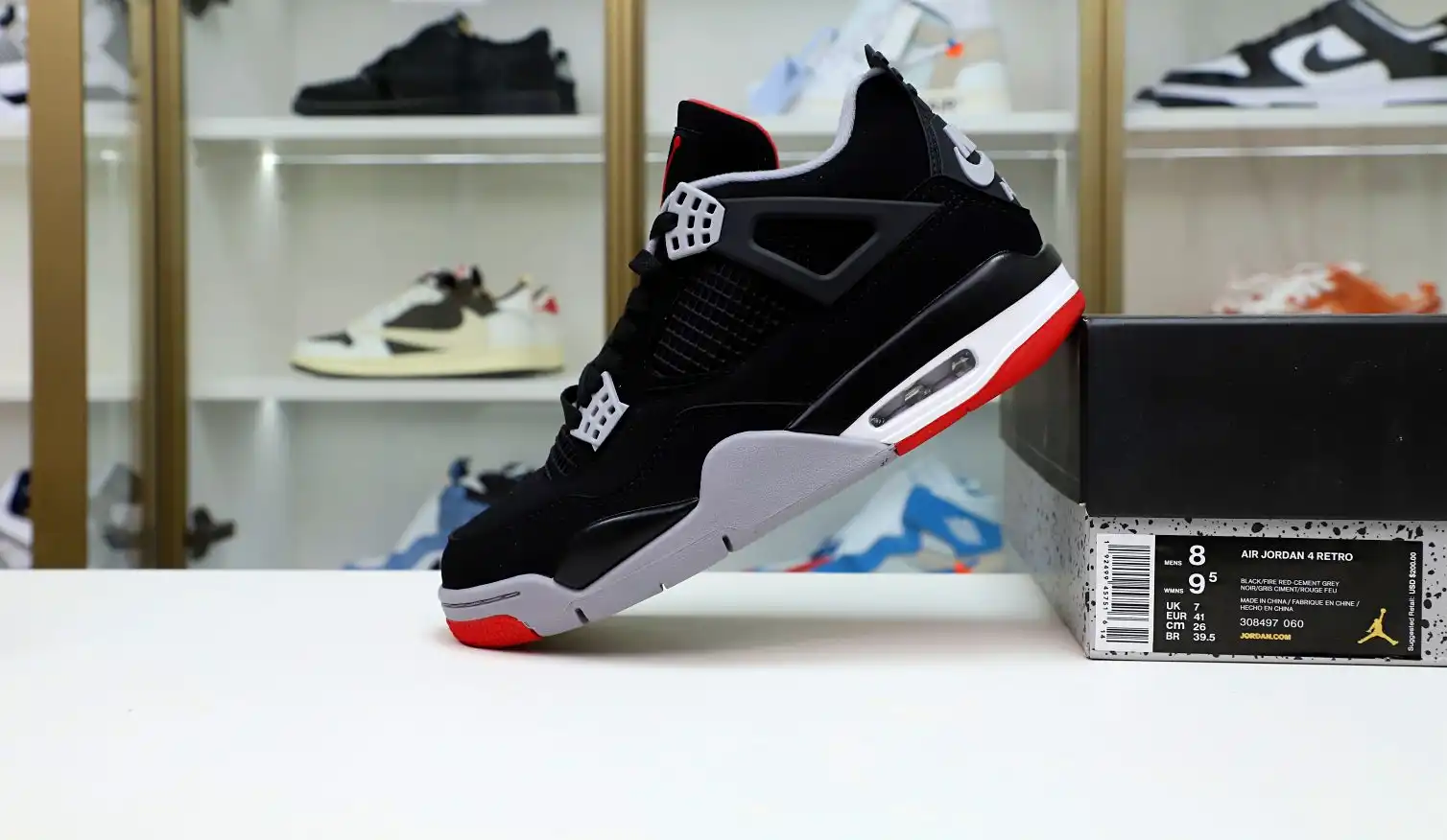AIR JORDAN 4 RETRO OG 'BRED' 2019