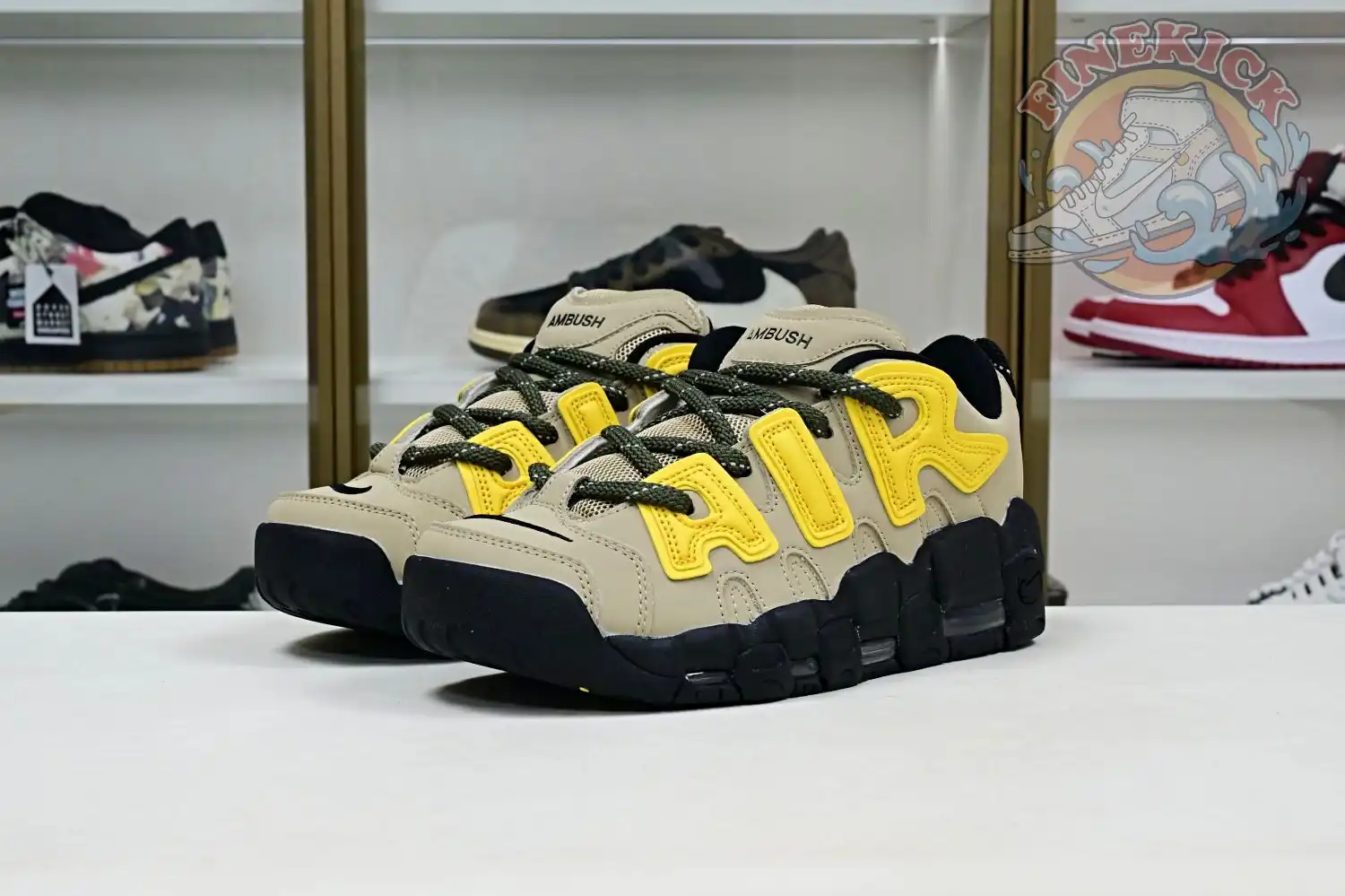 hype AMBUSH x Nike Air More Uptempo Low