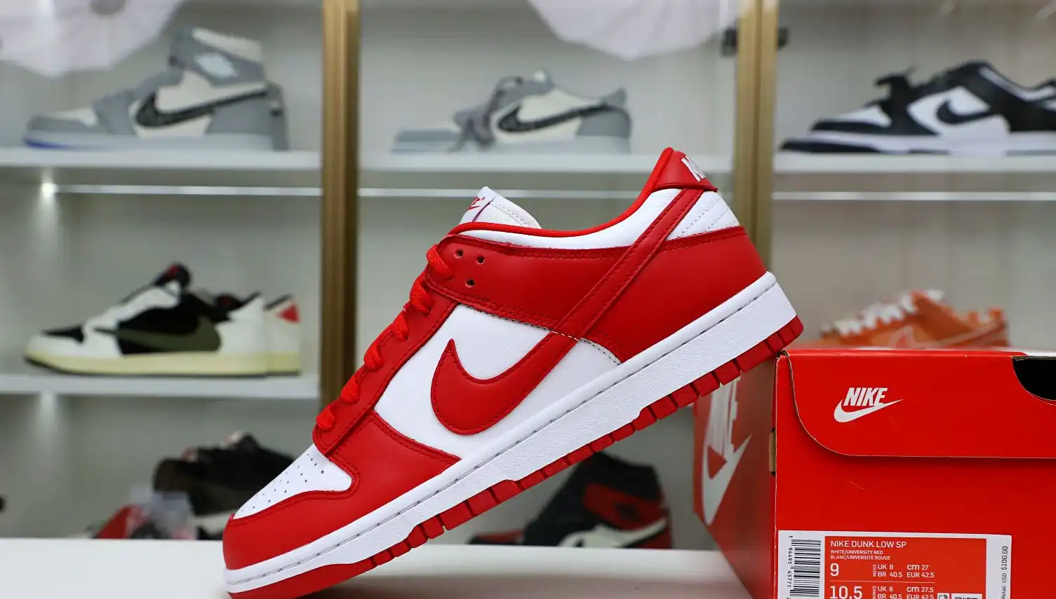 hype DUNK LOW SP RED