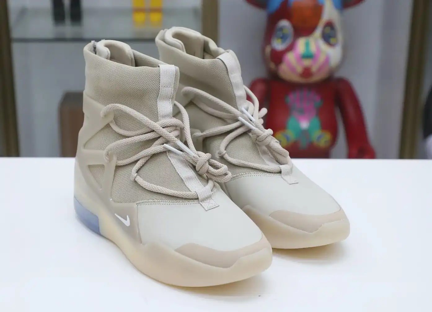 hype Nike Air Fear of God 1  oatmeal fog