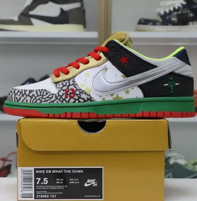 hype Nike Dunk SB Lowwhat the dunk