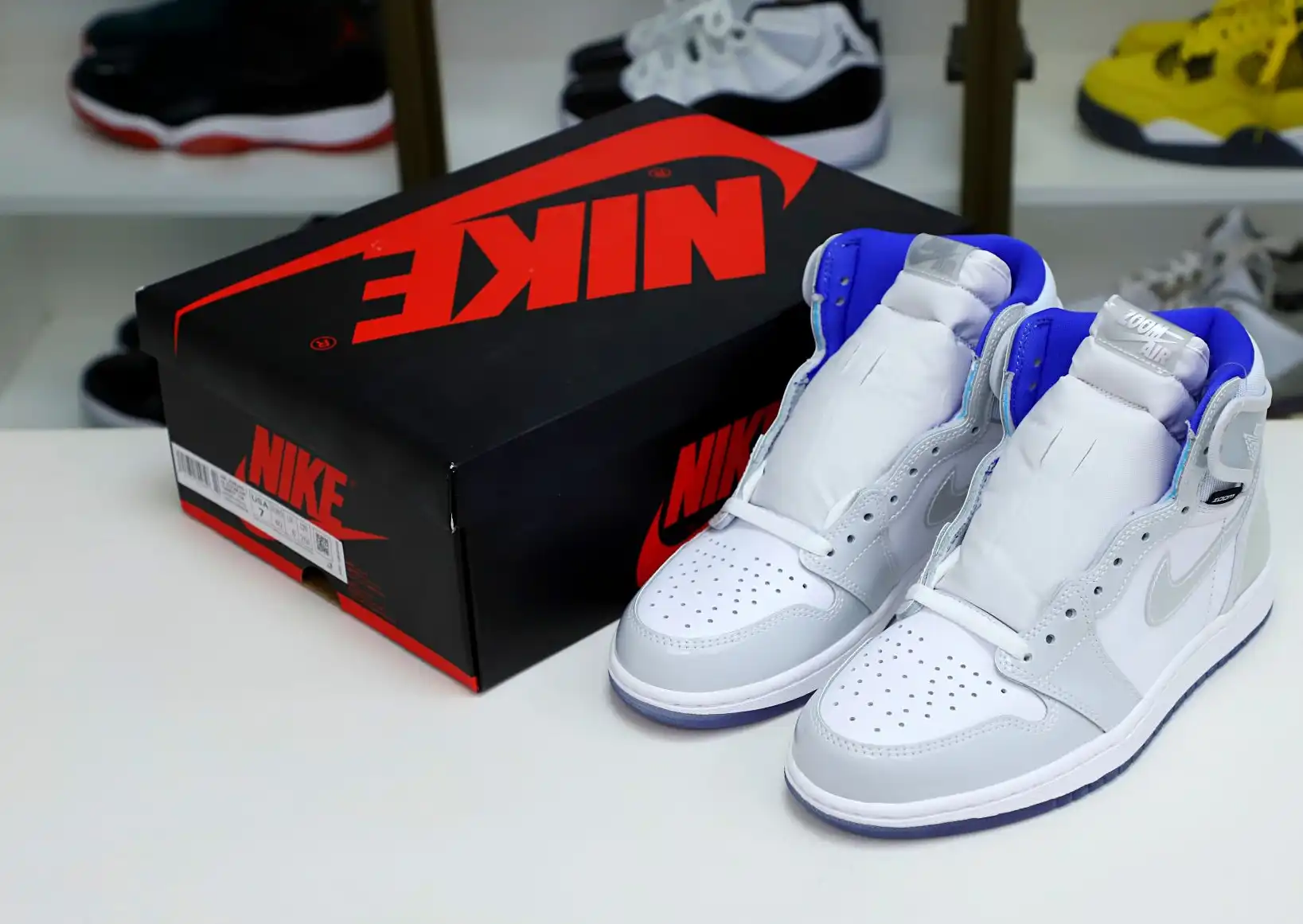 AIR JORDAN 1 HIGH ZOOM 'RACER BLUE'