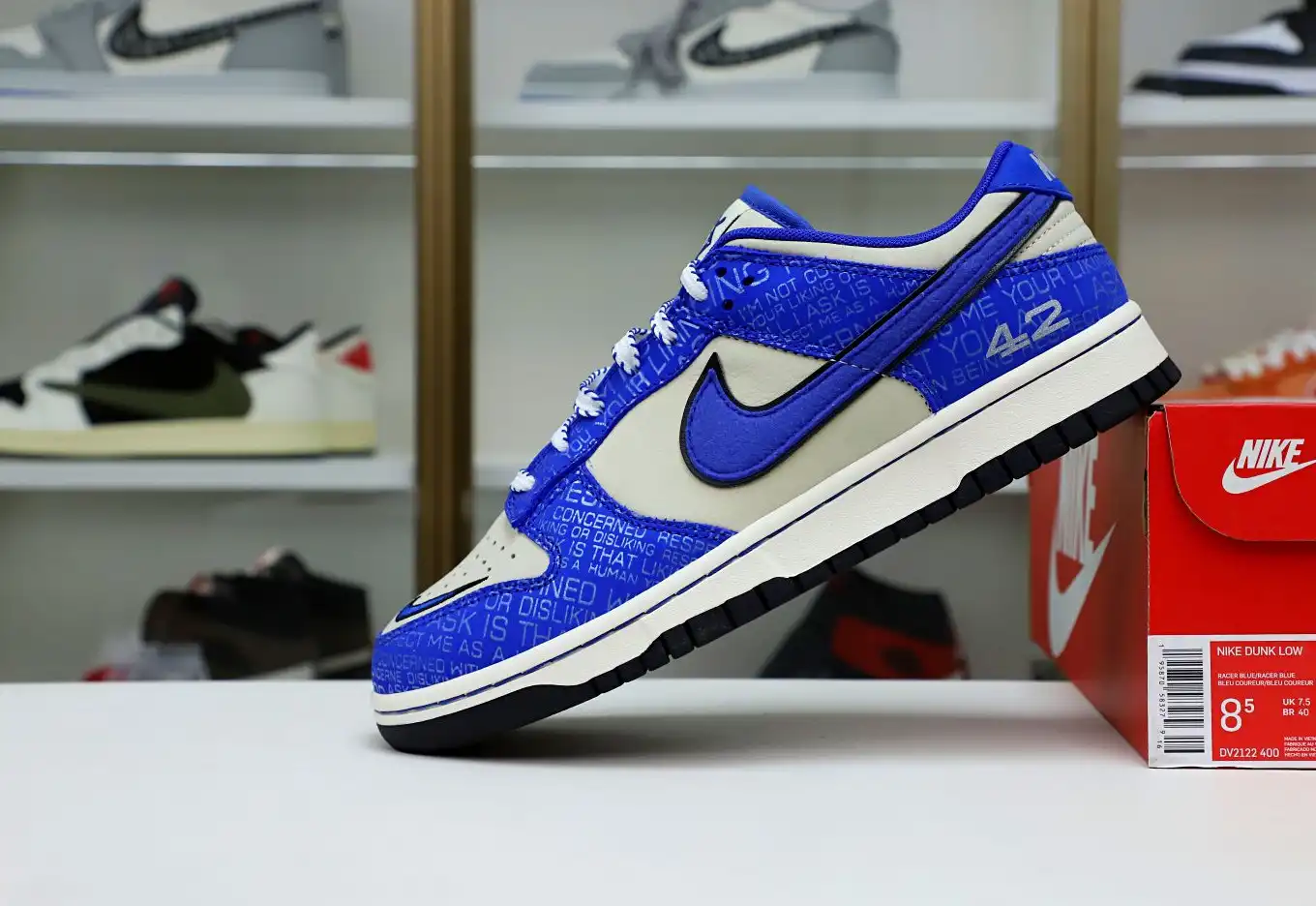 hype NIKE DUNK LOW JACKIE ROBINSON DV2122-400