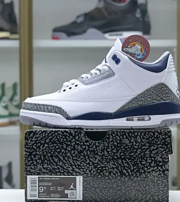 Jordan Air Jordan 3 "White Navy"