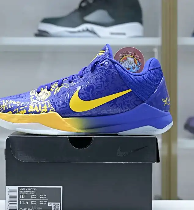 hype Nike Zoom Kobe 5 Protro"5 Rings"