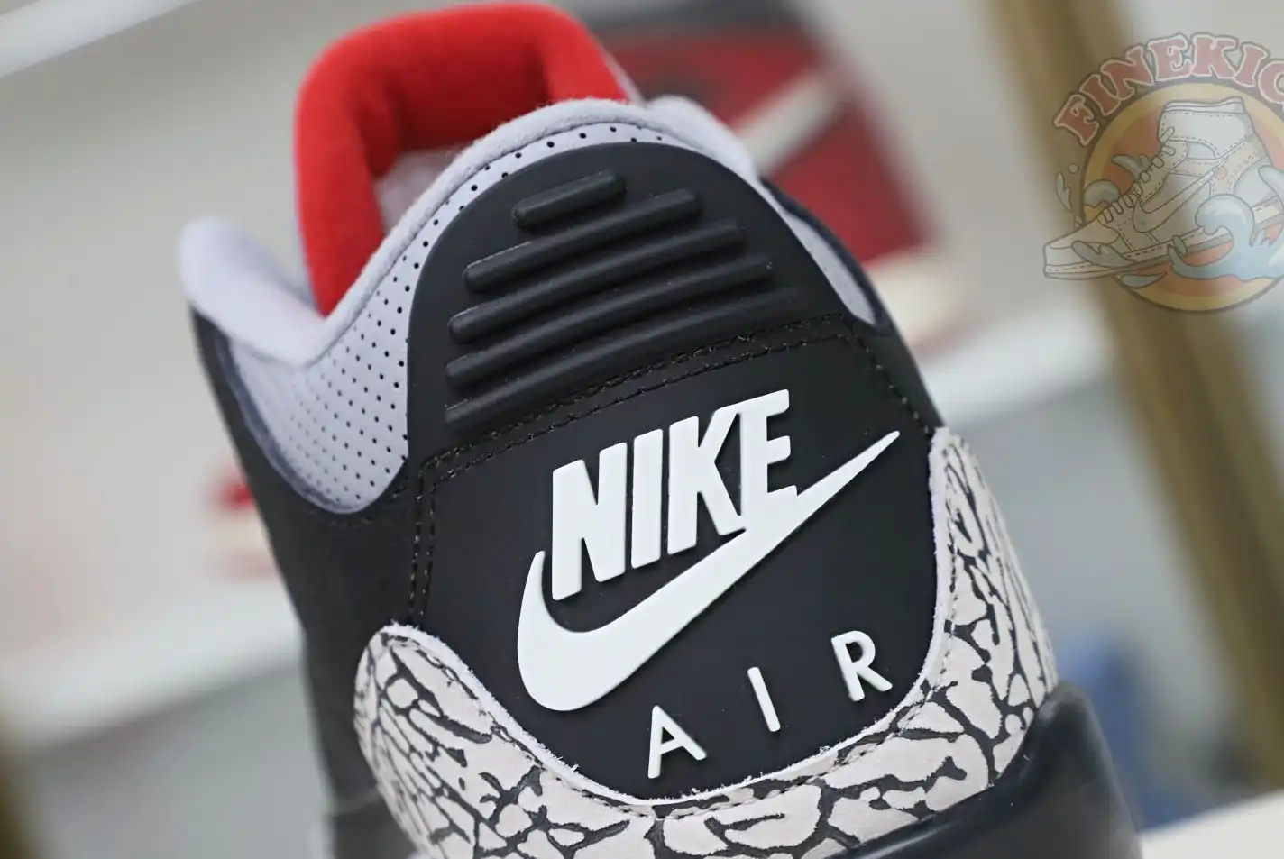 Jordan Air Jordan 3 retro blackcement  2018（854262-001）