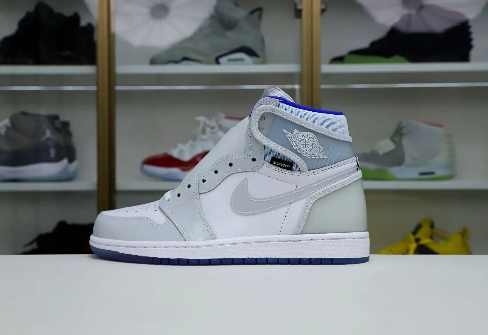AIR JORDAN 1 HIGH ZOOM 'RACER BLUE'