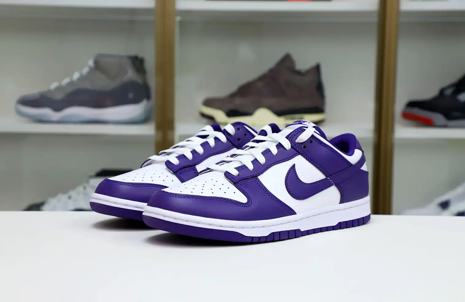 hype NIKE DUNK LOW RETRO COURT PURPLE