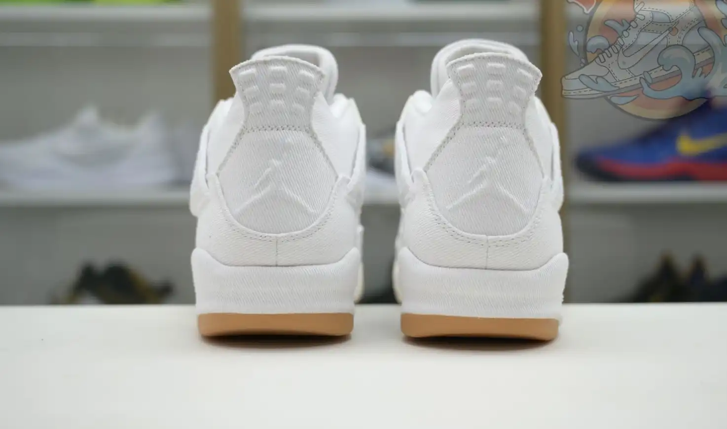 Jordan Air Jordan 4 levis white (levis tag)