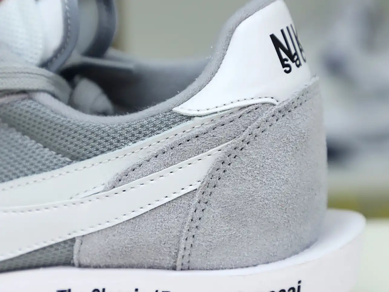 hype FRAGMENT DESIGN X SACAI X LDV WAFFLE 'LIGHT SMOKE GREY'