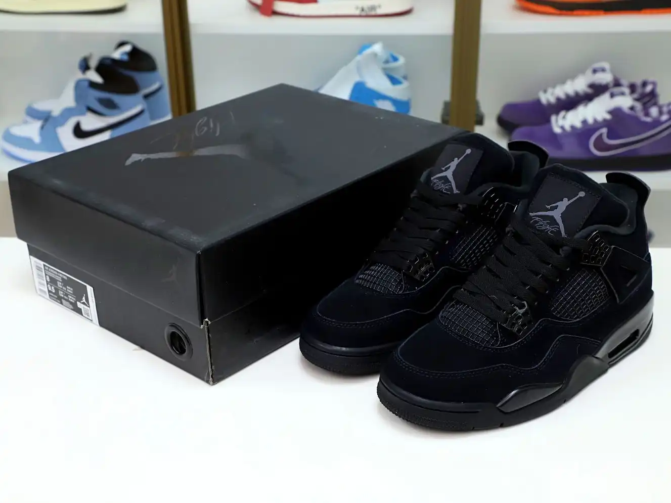 AIR JORDAN 4 RETRO 'BLACK CAT' 2020
