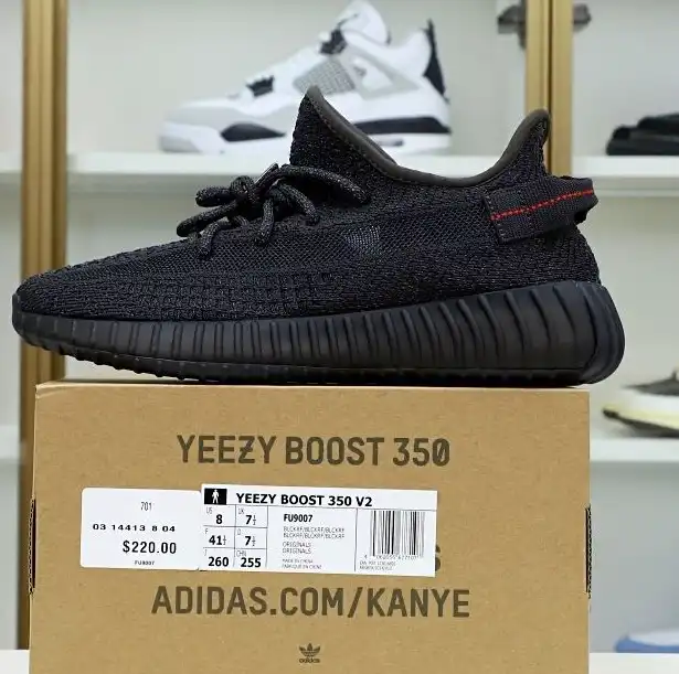 hype YEEZY BOOST 350 V2 'BLACK REFLECTIVE'