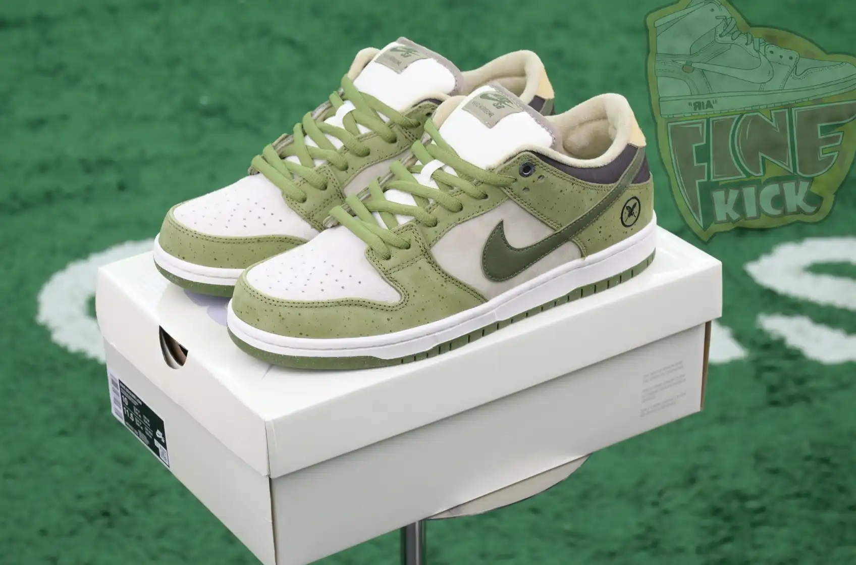 hype Yuto Horigome x Nike Dunk SB Asparagus