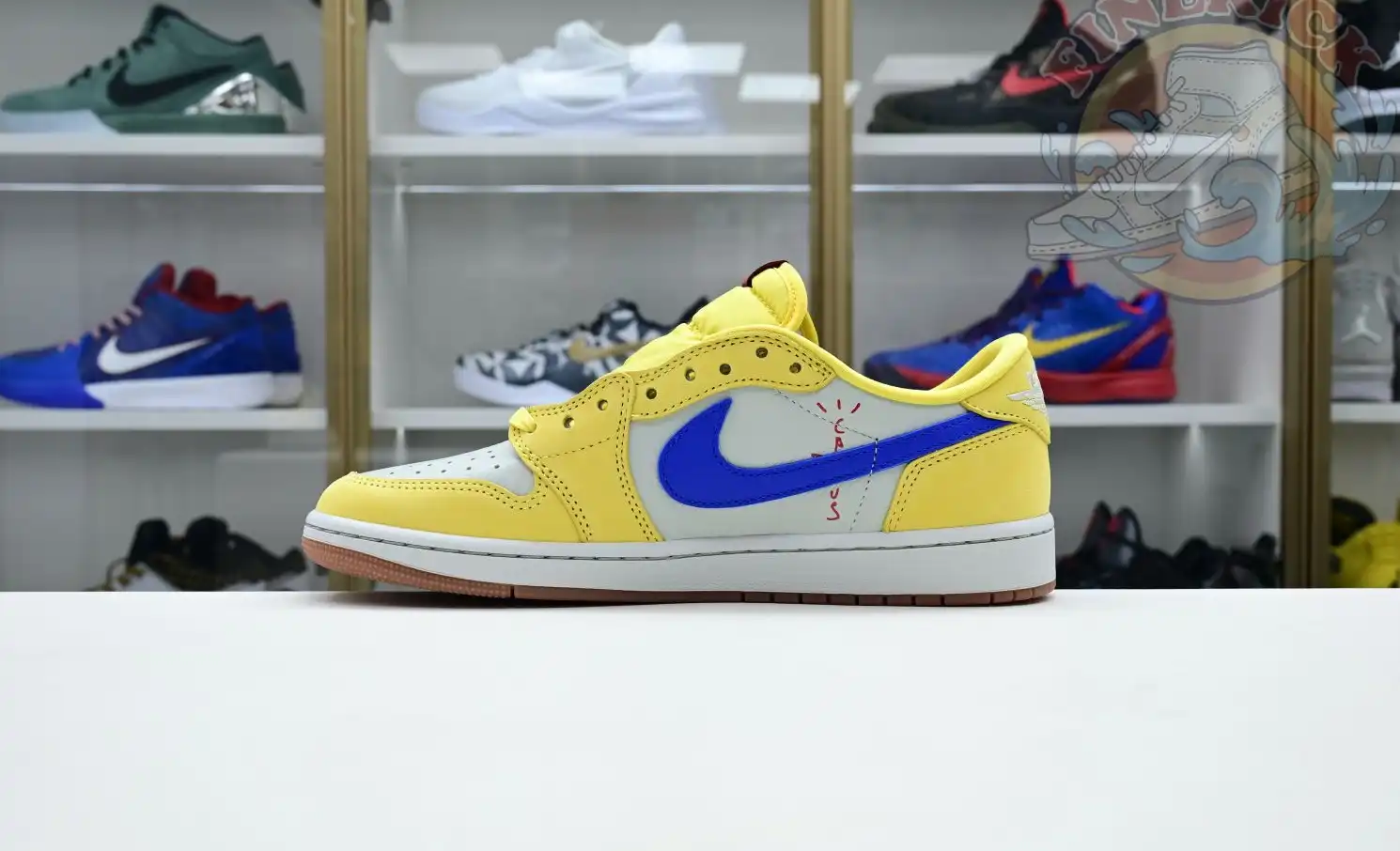 Travis Scott x Jordan Air Jordan 1Low Canary