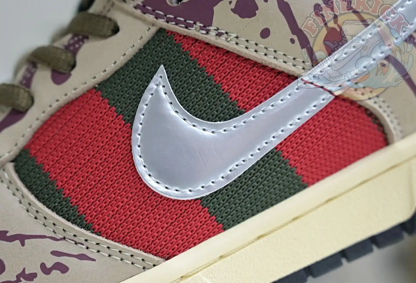 hype Nike Dunk SB Low Freddy Krueger