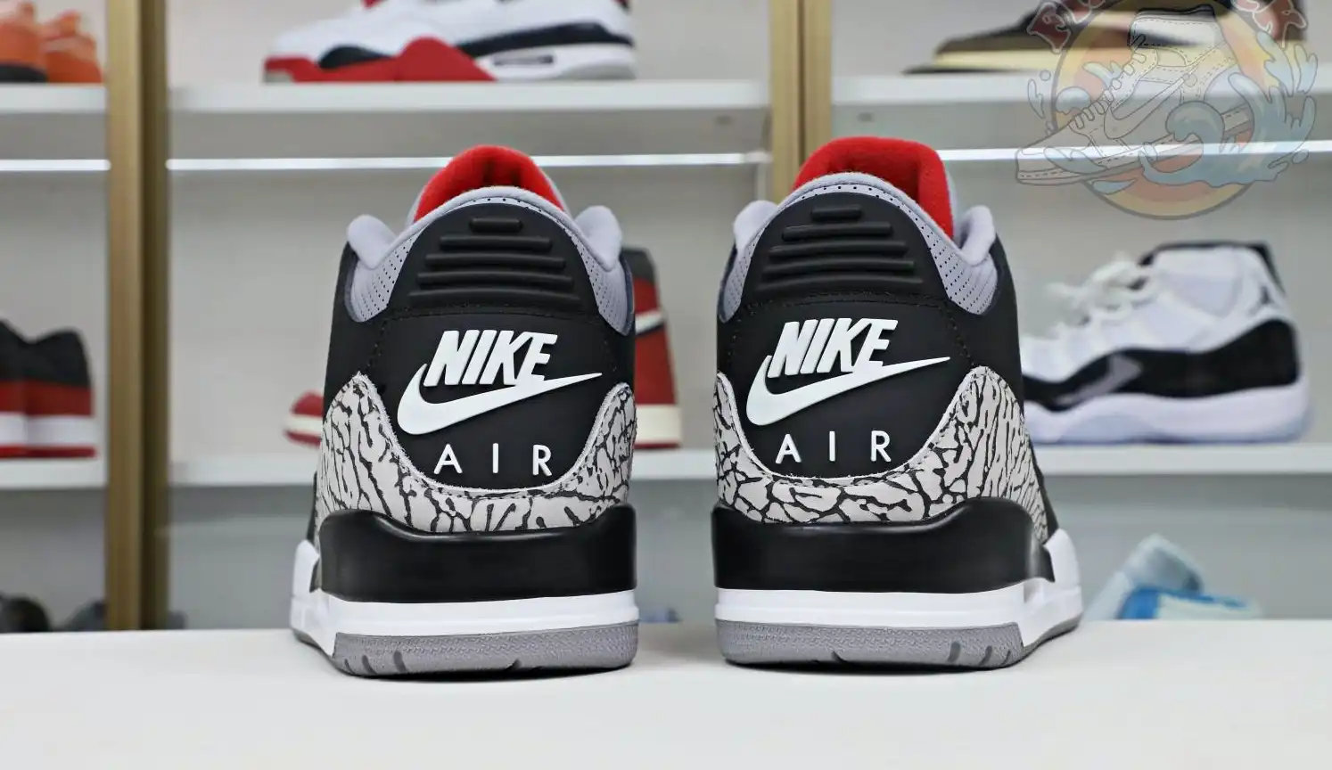 Jordan Air Jordan 3 retro blackcement  2018（854262-001）