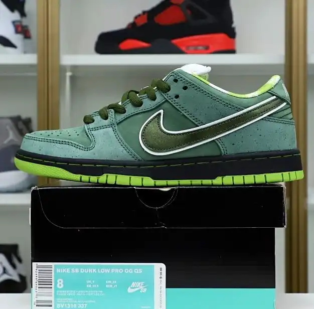 hype Concepts x Nike SB Dunk Low Green Lobster