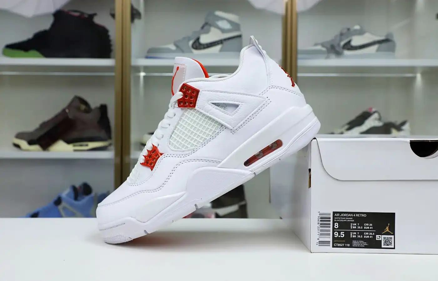 Jordan Air Jordan 4 retro“orange metallic