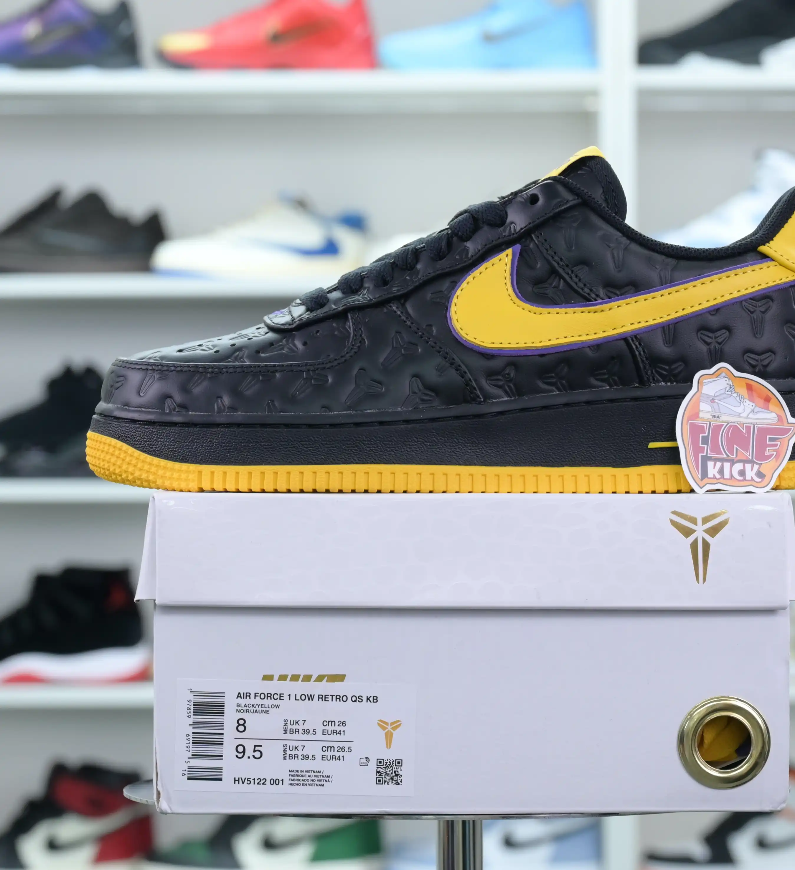 hype Nike Air Force 1 Low“Kobe Bryant”