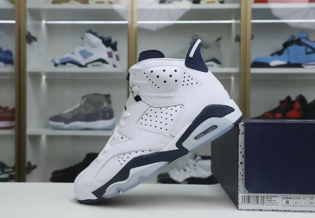 AIR JORDAN 6 MIDNIGHT NAVY
